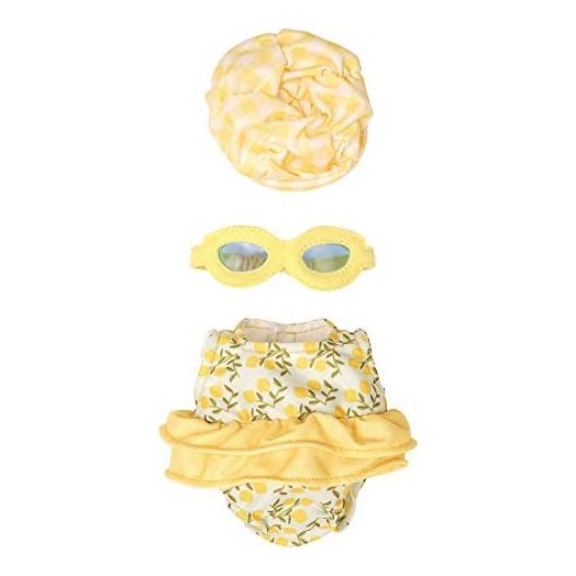 Manhattan Toy Wee Baby Stella Fun in The Sun 3 Piece Baby Doll Swimming Outfit for 12" Dolls