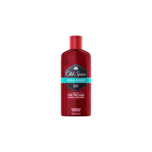 Old Spice Pure Sport 2-in-1 Men's Shampoo and Conditioner, 12 Fl Oz