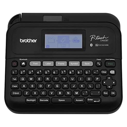 Brother P-Touch PT-D460BT Business Expert Connected Label Maker | Connect and Create via Bluetooth® on TZe Label Tapes up to ~3/4 inch