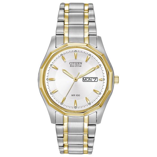Citizen Men's Eco-Drive Sport Watch with Day/Date, BM8434-58A