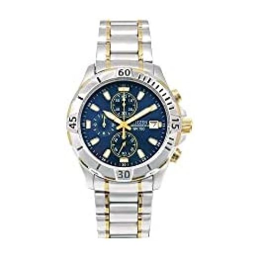 Citizen Quartz Mens Watch, Stainless Steel, Classic, Two-Tone (Model: AN3394-59L)