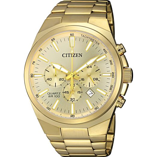 Citizen Men's Classic Chronograph Quartz Watch, Stainless Steel