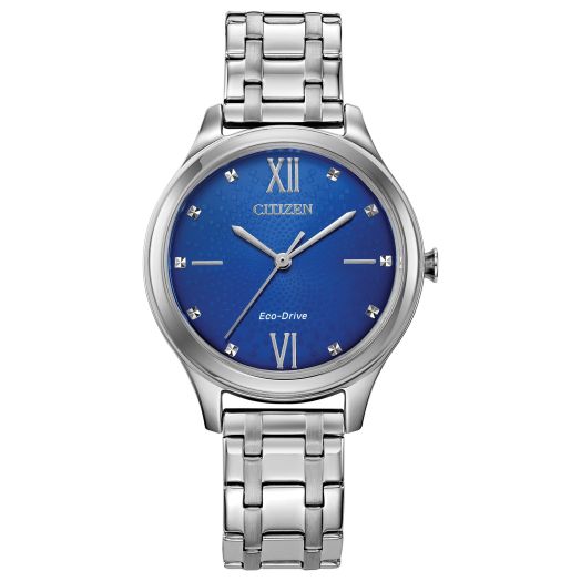 Citizen Ladies' Eco-Drive Classic Corso Stainless Steel Bracelet