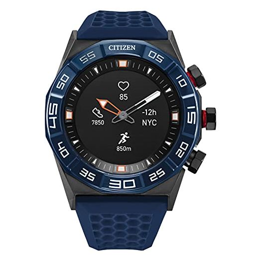 Citizen CZ Smart Gen 1 Hybrid smartwatch 44mm, Continuous Heart Rate Tracking, Fitness Activity, Golf App, Displays Notifications and Messages, Bluetooth Connection, 15 Day Battery Life