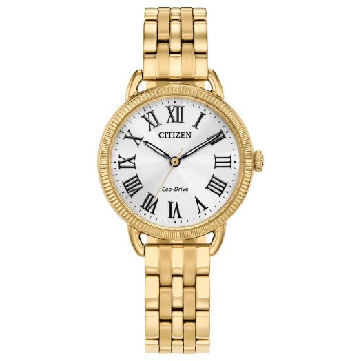 Citizen Ladies' Eco-Drive Classic Coin-Edge Watch, 3-Hand