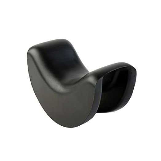 Betty Dain Neck-Eez Shampoo Bowl Neck Rest, Durable Sealed Foam Rubber, Provides Premium Comfort at Shampoo Bowl, Easy to Clean and Sanitize, Waterproof, Black