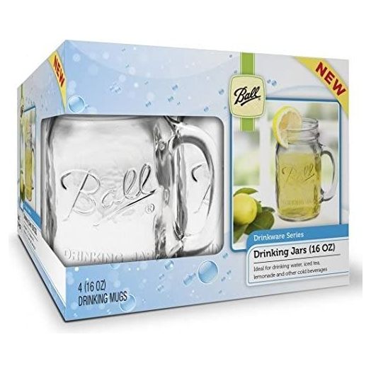 Ball 16001 Ball 16 Oz Drinking Jars