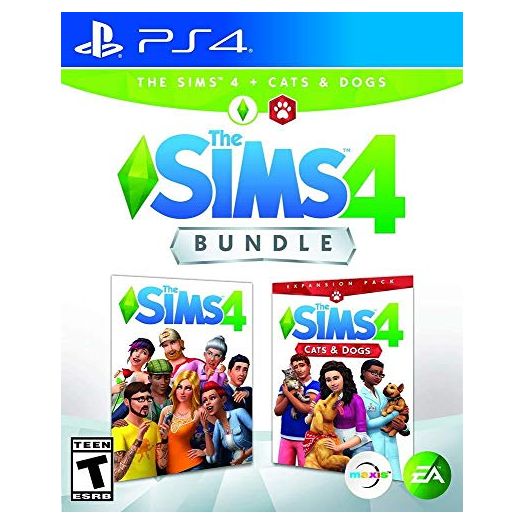 The Sims 4 Plus Cats & Dogs Bundle - PlayStation 4