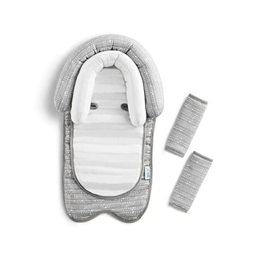 Munchkin Brica XtraGuard Head Support & Strap Cover for Baby Car Seats with Silver-Ion Technology