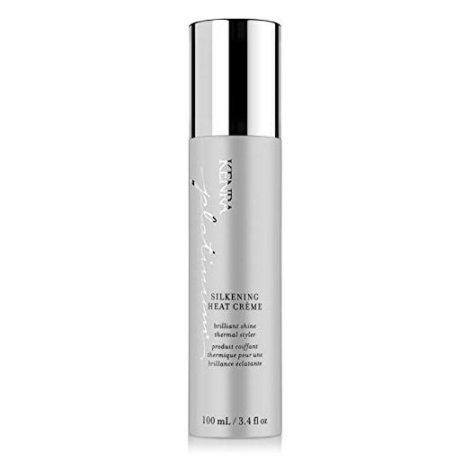 Kenra Platinum Silkening Heat Crème | Brilliant Shine Thermal Styler | All Hair Types