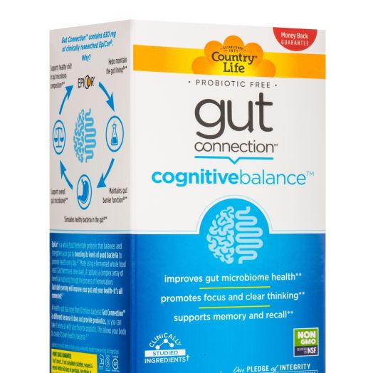 Country Life Gut Connection Cognitive Balance - 60 Vegan Capsules