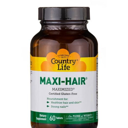 Country Life Maxi-Hair TR - 60 Tablets