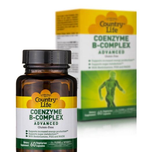 Country Life Coenzyme B-Complex Advanced - 60 Vegetarian Capsules
