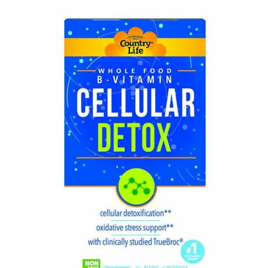 Country Life Cellular B - Detox - 30 Vegan Capsules