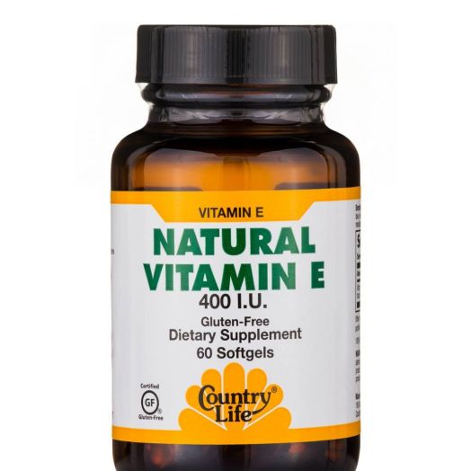 Country Life Natural Vitamin E 400 IU - 60 Softgels