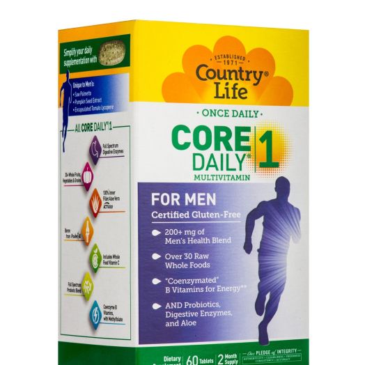Country Life Core Daily 1 Multivitamin for Men - 60 Tablets