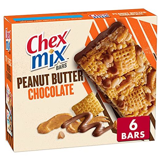 Chex Mix Treat Bars, Peanut Butter Chocolate, 6 ct