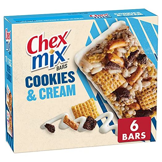 Chex Mix Treat Bars, Cookies & Cream, 6 ct