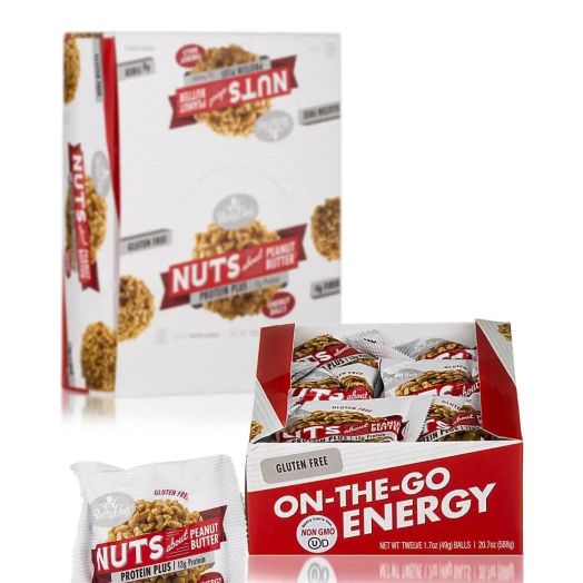 Betty Lou's Nuts About Energy Balls Peanut Butter - Box of 12 Balls