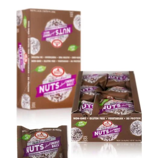 Betty Lou's Nuts About Energy Balls Paleo Berry Blast - Box of 12 Balls
