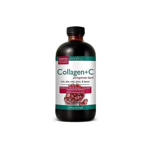 NeoCell Collagen+C Pomegranate Liquid for Men and Women 16 fl.oz.