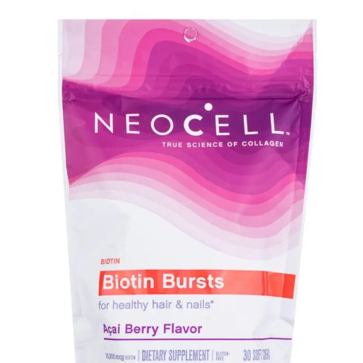 NeoCell Biotin Bursts, Acai Berry Flavor - 30 Soft Chews