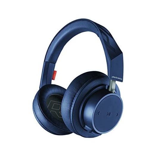 Plantronics BackBeat GO 600 Noise-Isolating Headphones, Over-The-Ear Bluetooth Headphones, Navy (211139-99)