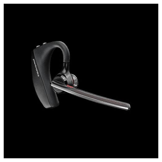 Poly Voyager 5200 Bluetooth Headset (Plantronics) - Single-Ear (Mono) Bluetooth Earpiece with Noise Canceling Mic - Cell/Mobile Phone Headset