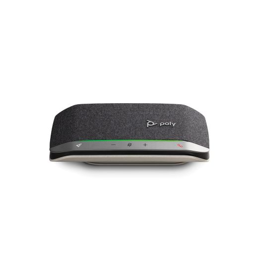 Poly Sync 20 USB-C Personal Portable Smart Speakerphone (Plantronics) – Noise/Echo Reduction -Works w/Teams, Zoom, PC, Mac, Mobile – Amazon Exclusive