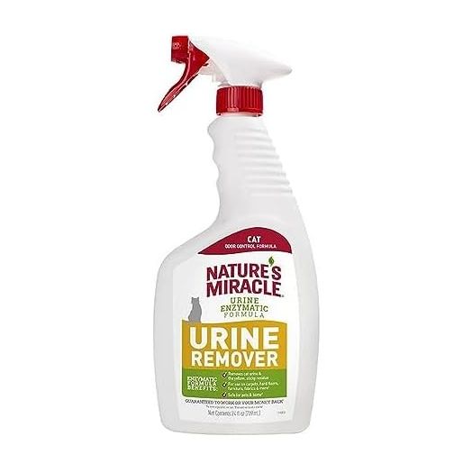 Nature's Miracle Cat Urine Remover, 24 Ounces, Enzymatic Formula