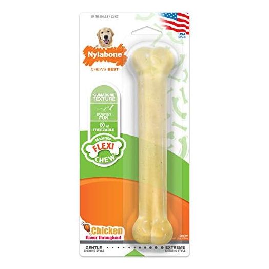 Nylabone Flex Moderate Chew Dog Toy Chicken Large/Giant (1 Count)
