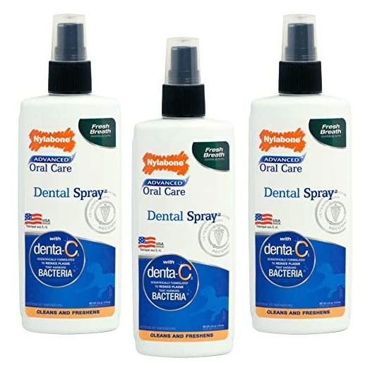 Nylabone 3 Pack Of Advanced Oral Care Dental Spray