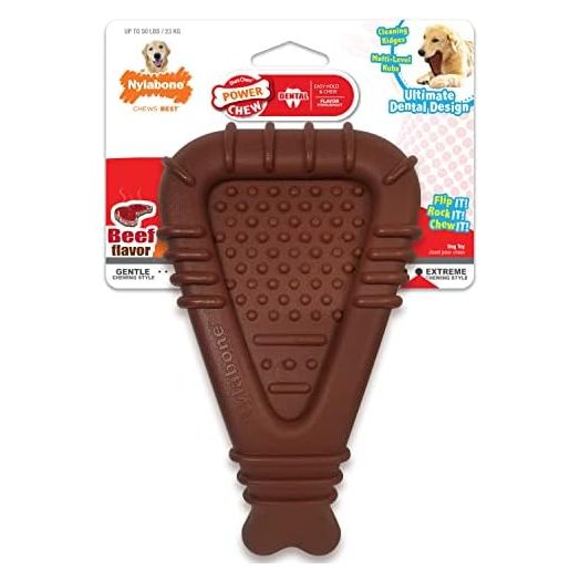 Nylabone Power Chew Arch Bone Dog Dental Chew Toy Large - Up to 50 lbs.