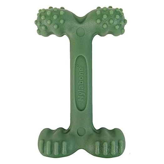 Nylabone Power Chew Easy-Hold Dog Toy - Dog Toys for Aggressive Chewers - Indestructible Dog Toys for Aggressive Chewers Large Breed - For Large Dogs - Bacon Large/Giant (1 Count)