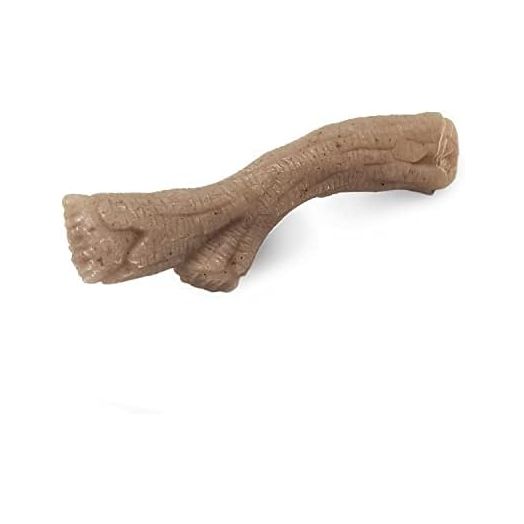 Nylabone Gourmet Style Strong Chew Stick Dog Chew Toy, Peanut Butter Flavor, Medium/Wolf (1 Count)