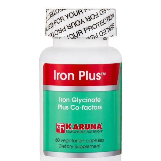 Karuna Health Iron Plus - 60 Vegetable Capsules
