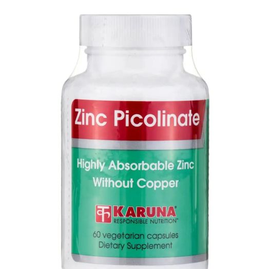 Karuna Health Zinc Picolinate - 60 Capsules