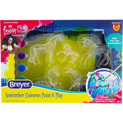 Breyer Suncatcher Unicorn Craft Kit (13 Pieces)