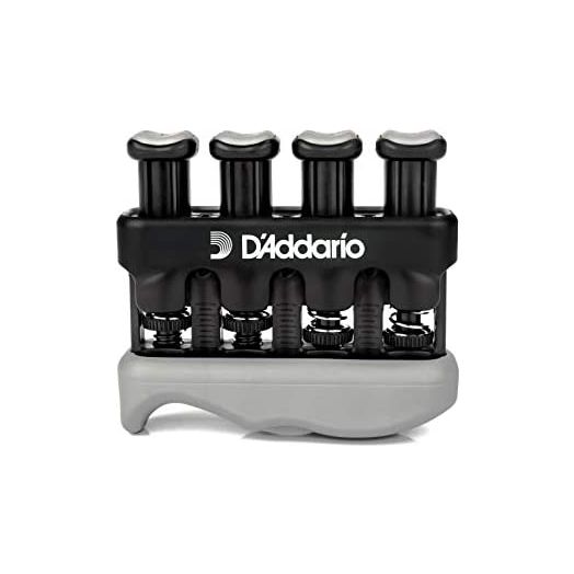 D’Addario Varigrip Hand Exerciser–Improve Dexterity and Strength in Fingers, Hands, Forearms- Adjust Tension Per Finger– Simulated Strings Help Develop Calluses- Comfortable Conditioning