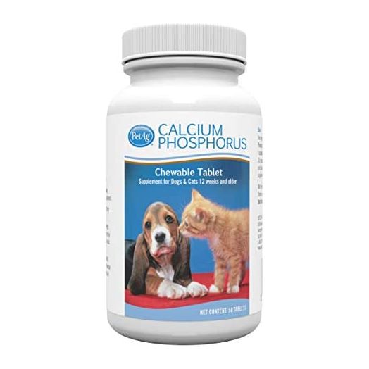 PetAg Calcium Phosphorus Tablets, 50-Count