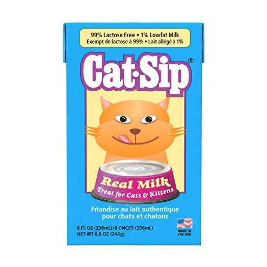 Cat Sip Real Milk Treat For Cats And Kittens, 8 Oz