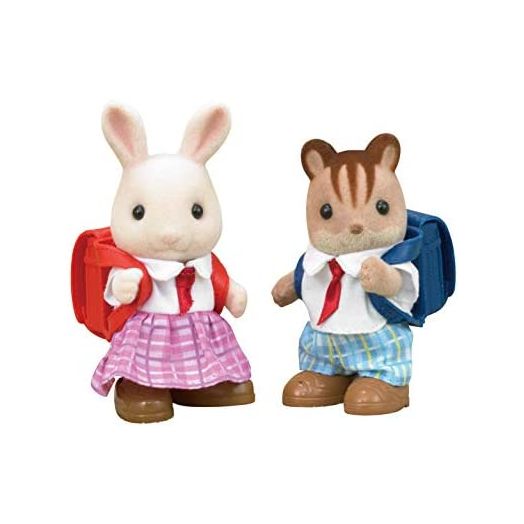 Calico Critters School Friends Set, Collectible Doll Playset with 2 Figures and Accessories Included