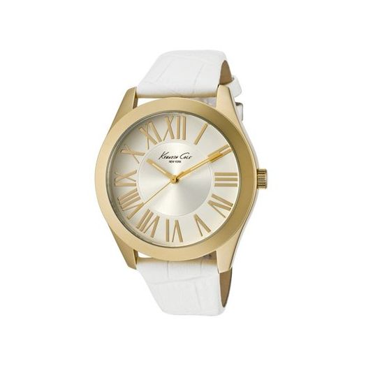 Kenneth Cole New York Croco Leather White Dial Women's watch #KC2677
