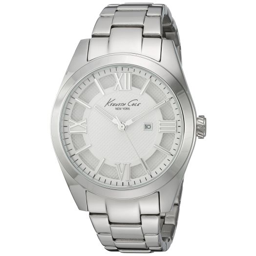 Kenneth Cole New York Women's 10023856 Dress Sport Analog Display Japanese Quartz Silver Watch