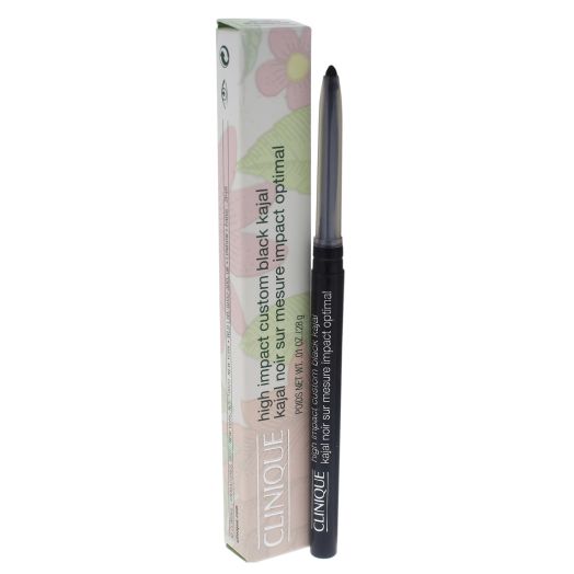 High Impact Custom Black Kajal # - 01 Blackened Black by Clinique for Women - 0.01 oz Eye Liner