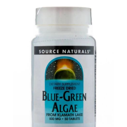 Source Naturals Blue Green Algae 500 mg - 50 tablets
