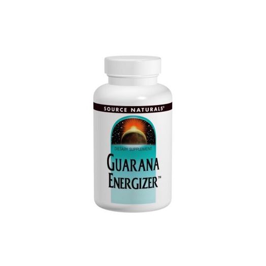 Source Naturals Guarana Energizer -- 900 mg - 100 Tablets