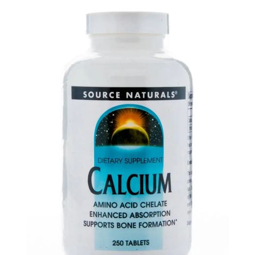Source Naturals Calcium Amino Acid Chelate - 250 Tablets