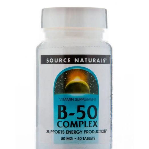 Source Naturals B-50 Complex 50 mg - 50 Tablets