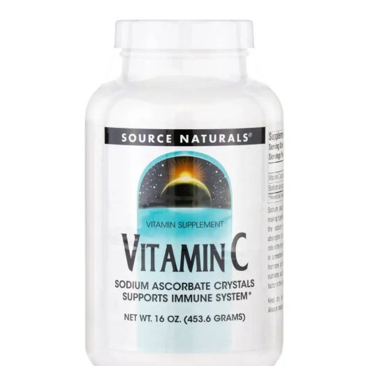 Source Naturals Vitamin C Powder - 16 oz (453.6 Grams)